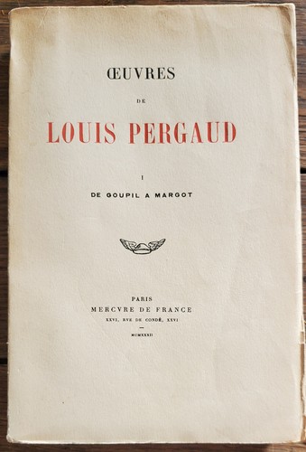 Oeuvres louis pergaud de - oeuvres,