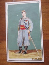 CDV Militaire gouaché circa