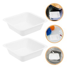  10 pièces petits bateaux de pesée carrés 250 ml échantillons de laboratoire