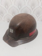 Ancien Casque Mineur Bon État 