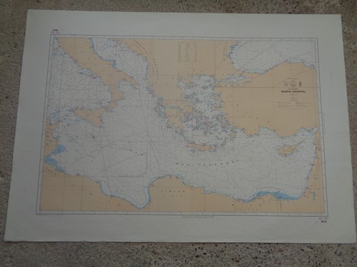 Carte marine mer - ,