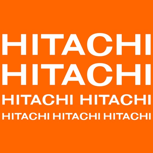 Hitachi autocollant sticker - xl,