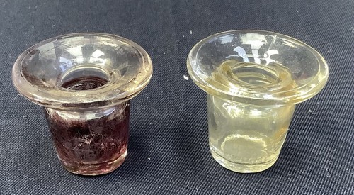 Anciens encrier verre - encrier, en