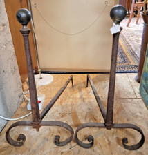 Paire de chenets ou landier en