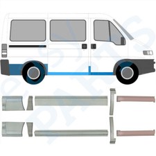 FIAT DUCATO BOXER RELAY JUMPER 1994-2006 10x Tole de Réparation / Set