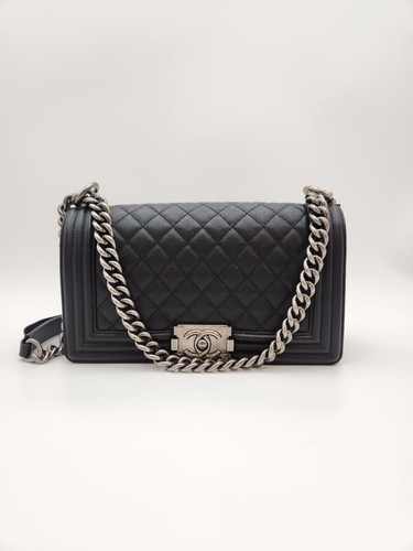 Chanel sac boy medium noir - medium, 30