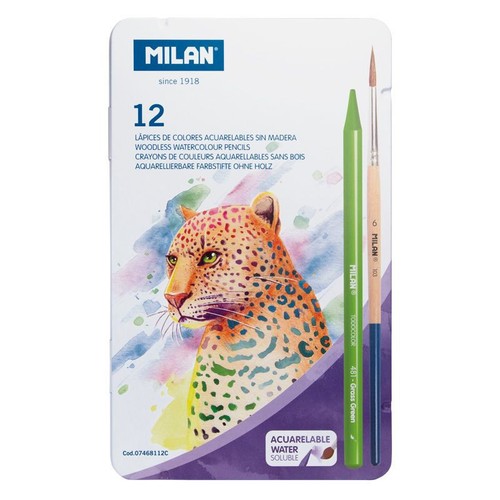 Crayons couleur aquarelle - -,