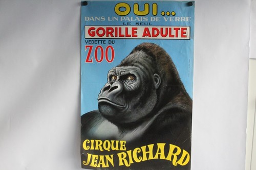 Affiche cirque jean richard - affiche,