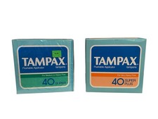 Vtg Tampax Tampons 1980’s