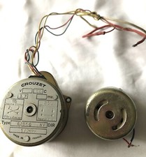 Electronic Component: vintage: Pièces détachées TSF Radio Moteur Crouzet