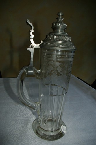 Chope bière xixe - chope, verre