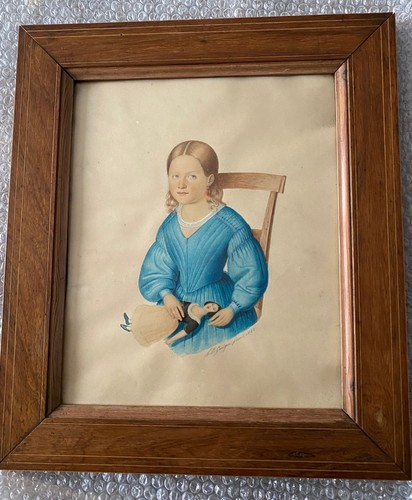 Aquarelle portrait jeune - aquarelle,