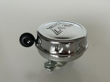 NOS Sonnette MOTOBECANE 70s-80s Bell (Silver) (Stem/Handlebar)