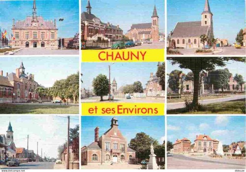 Carte postale chauny - chauny,