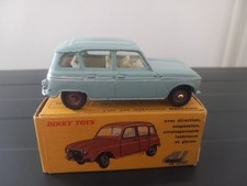 DINKY TOYS RENAULT 4L N° 518 + BOITE D'ORIGINE MADE IN FRANCE MECCANO