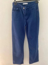 jeans droit Zara bleu taille