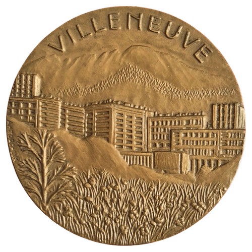 Médaille villeneuve - médaille,