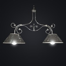 Lustre Barbell Moderne Chrome