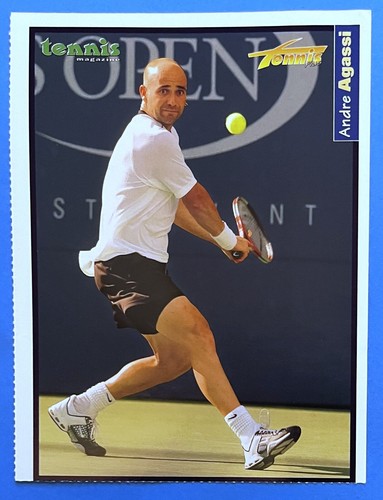 Andre agassi rare tennis 2004 - tennis,