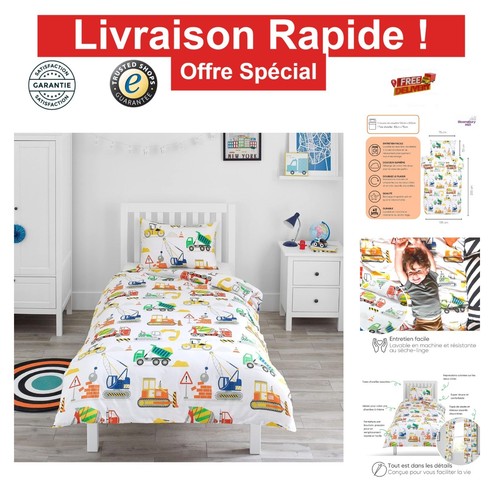 Parure lit enfant 140x200