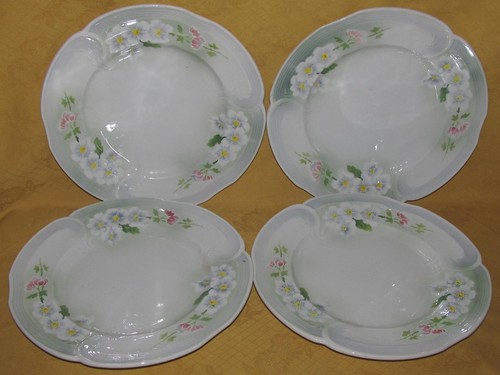 Série assiettes plates - série, 4