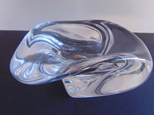 Cendrier vide poche en cristal