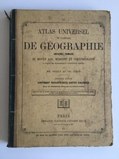 ATLAS universel et classique de géographie DRIOUX LEROY Belin 1876