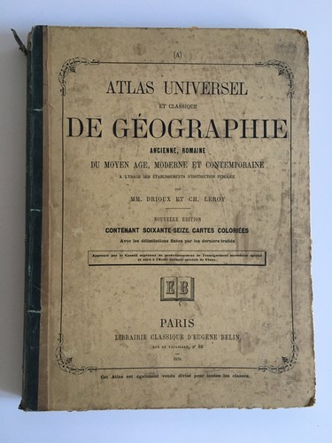 Atlas universel classique - et,