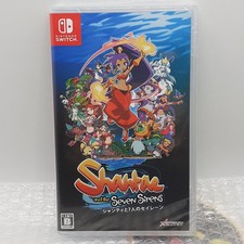 SHANTAE AND THE SEVEN SIRENS Nintendo SWITCH Japan Game in ENGLISH Neuf/NewSeale