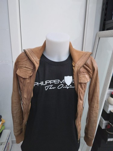 Bershka veste cuir - bershka, en