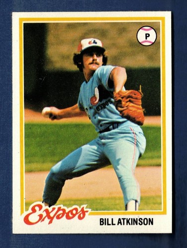 1978 topps bill - topps, atkinson