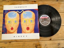 VANGELIS DIRECT LP 33T VINYLE COVER EX ORIGINAL 1988