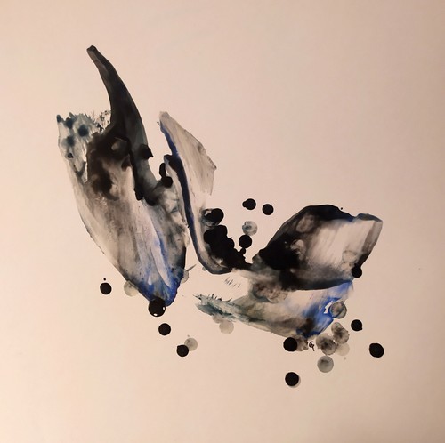 Tableau art abstrait - art, cire