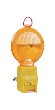 nissen Feu de chantier LED MonoLight rouge tête lumineuse rotative