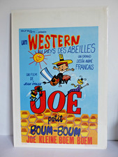 Affiche cinéma joe petit boum - joe,