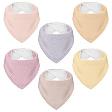 Bavoirs Bébé Naissance, 6PCS