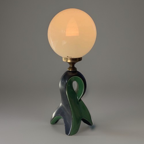 Vallauris vintage lampe - vintage,