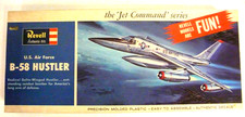 KIT REVELL ANCIEN  1/48è B-58 HUSTLER   BON ÉTAT BELLE BOITE 30x13  COMPLET 1964