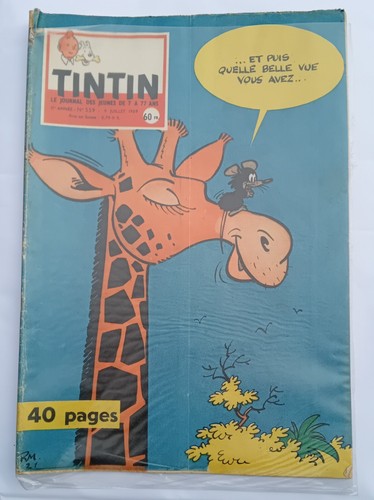 Journal tintin reliure - journal,