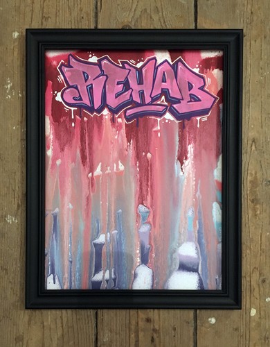 Peinture signée tableau - signée,