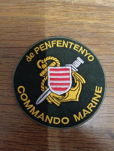 écusson tissu brodé commando - écusson,
