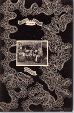 43 DENTELLE DE CRAPONNE  carte postale ancienne [JR07442]