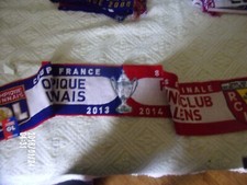 ECHARPE OLYMPIQUE LYONNAIS vs RC LENS COUPE DE FRANCE 2013 2014