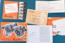 Beaulieu Caméra Vintage R8 Modèle D'emploi Certificat Et Bon De Garantie