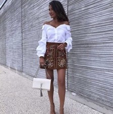 Zara AW17 Woman Embroidered