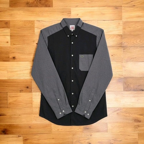 Chemise lacoste bicolore - lacoste, l!ve