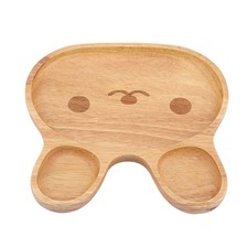 Wooden Plate Child Dessert