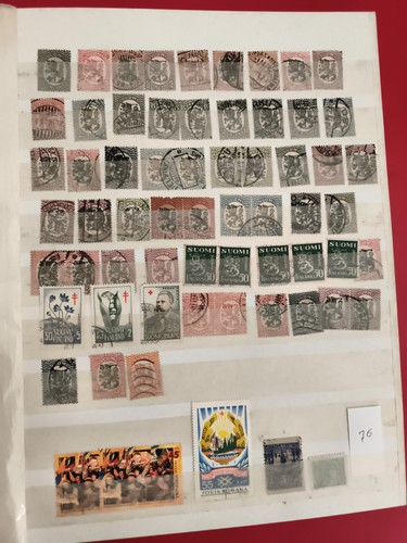 Timbres finlande suomi - finlande,