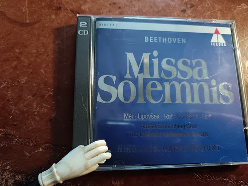 Beethoven missa solemnis - cd., beethoven.