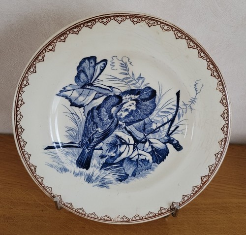 Assiette ancienne xixième - assiette,